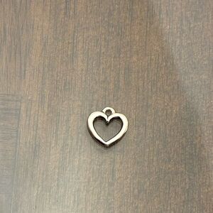 James Avery Open Wire Heart Charm
